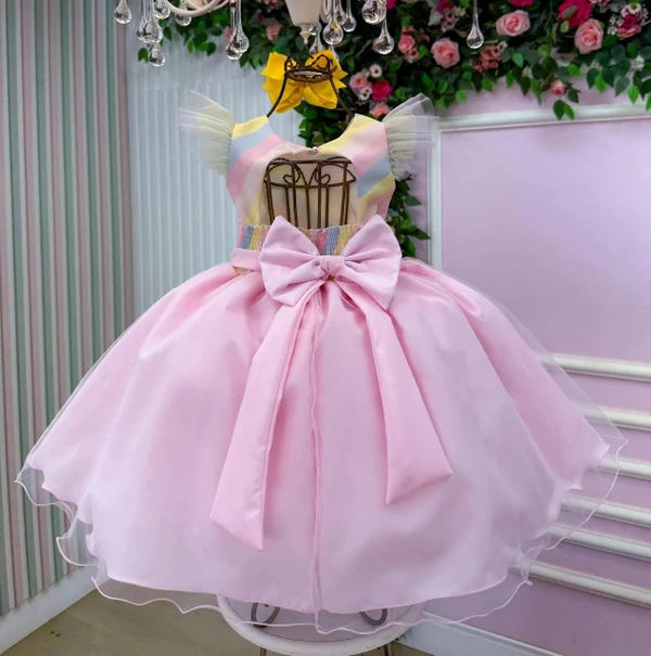 Vestido Temático - Candy Color  