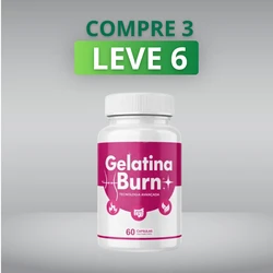 Gelatina Burn - 10% de Desconto no Pix + Frete Grátis