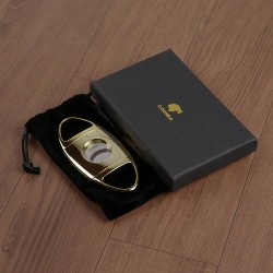 Cortador de Charutos Cohiba de Metal - Dourado