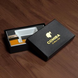 Cinzeiro de Ceramica para 2 Charutos Cohiba - Branco