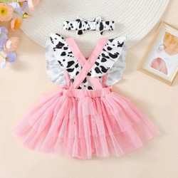 Vestido Tule Vaquinha