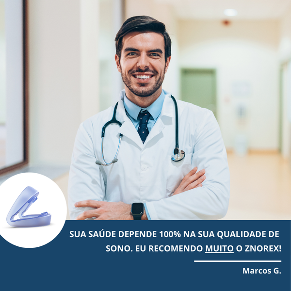 Protetor Bucal Anti-Ronco Znorex® - Frete Grátis