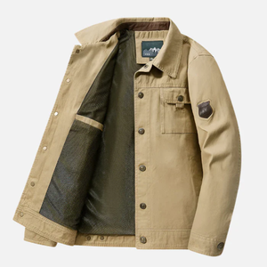 Jaqueta Casual Masculina em Algodão Matezzo