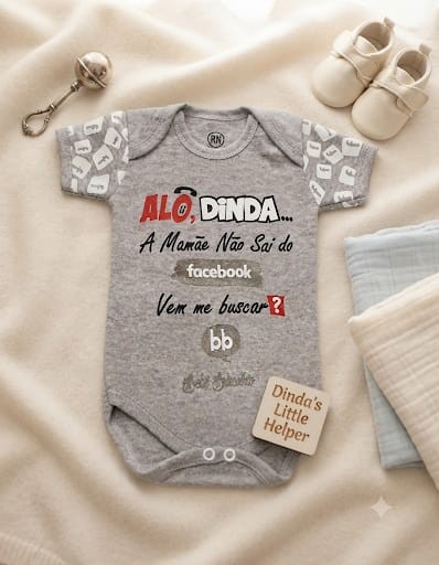 BODY ALO DINDA BEBE BRINCALHÃO