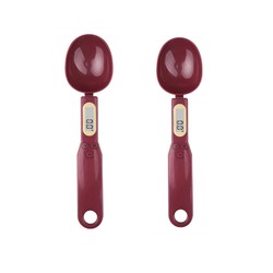 Mini Balança de Cozinha Digital, Balança Eletrônica De Alimentos LCD, Farinha De Cozinha, Leite, Café Em Pó, Peso Medida Colher, 0.1-500g