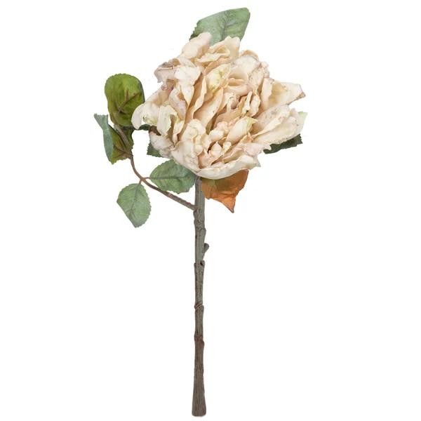 Haste Peônia Outonada Creme 42cm
