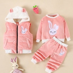 Conjunto 3PÇS Feminino Rabbit Rose