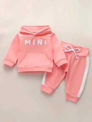 Conjunto de Moletom Mini Querida