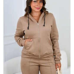 Conjunto Moletom Peluciado Urban Cappucino