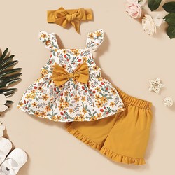 Conjunto Bow Floral