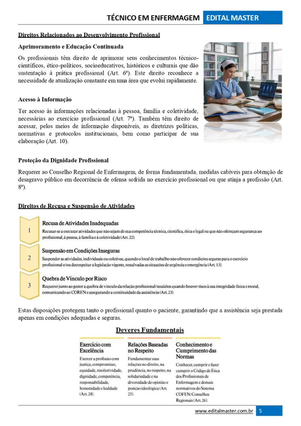 Técnico em Enfermagem - Ministério da Saúde