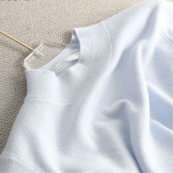 Suéter Feminino Básico Slim Casual