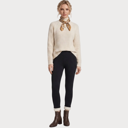 Calça Legging Feminina Peluciada Térmica Cintura Alta – Forro Grosso Inverno