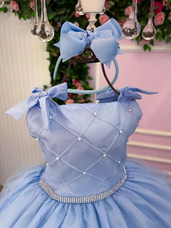 Vestido Temático Inspiração - Cinderela  