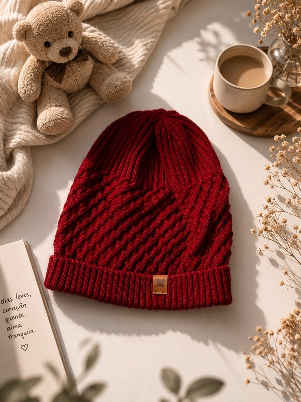 TOUCA TRICO PINGO LELE 66524 RED NIGHT