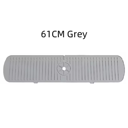 Silicone Drain Mat, Kitchen Faucet Sink Splash Guard,  Sink Draining Pad Behind Faucet,For Kitchen & Bathroom Countertop Protect