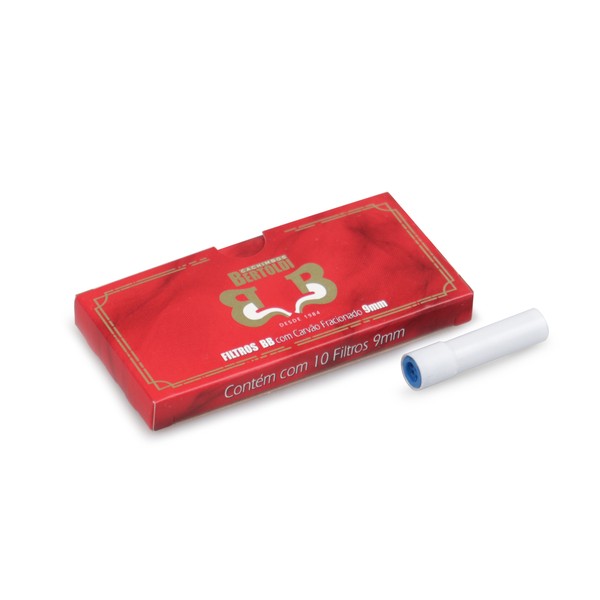 Filtro de 9mm para Cachimbo BB - Caixa com 10