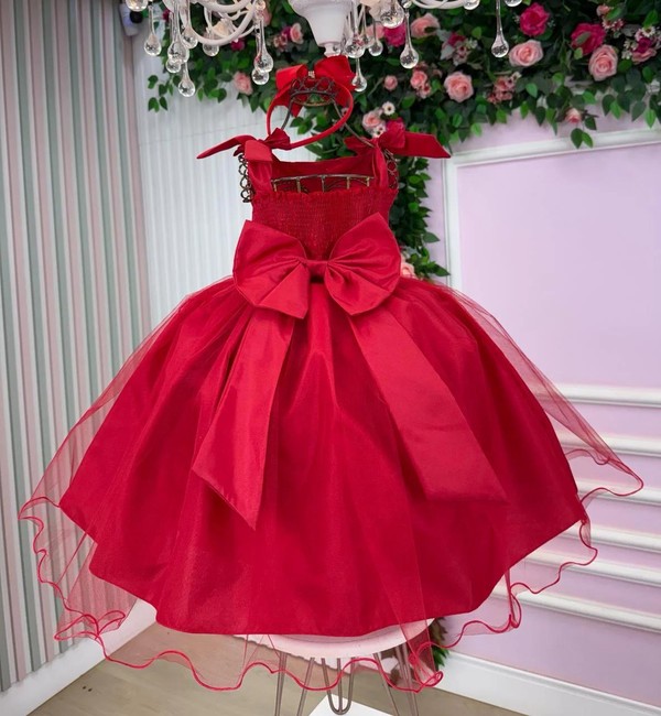 Vestido Luxo - Vermelho 