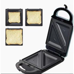 Mini Sanduicheira e Waffle Maker Premium – Bivolt