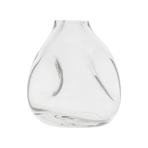 Vaso De Decoração Em Murano Édra Transparente