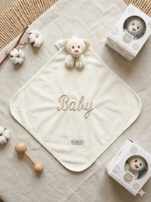 NANINHA ZIP BLANKET CETIM BABY OFF