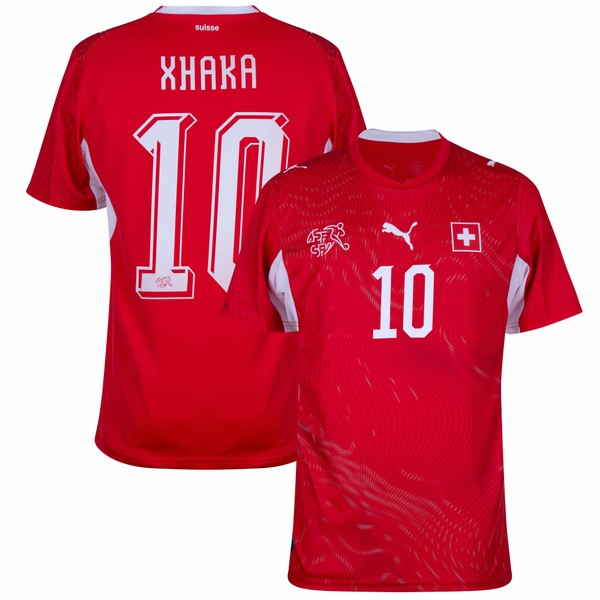 Camisa Seleção Suíça Home 2026/27 Xhaka 10