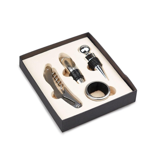 Kit Vinho com 4 peças - Caixa Preta