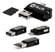 Pen Drive 3X1 8GB UTECH Preto - PDOTG