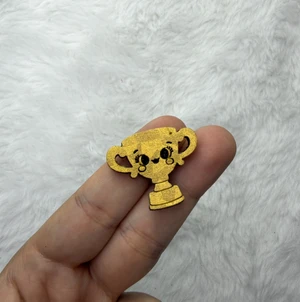 Adesivo Troféu - Copa - 6 unid 