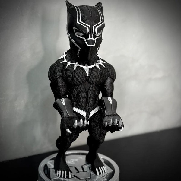 Suporte Premium Action Figure Controle Playstation Xbox Pantera Negra de luxo pintado a mão Pronta Entrega