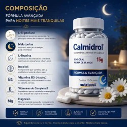 Calmidrol - Reconquiste a paz que a rotina agitada te tirou. - Kit com 2 frascos