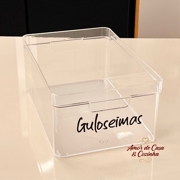 ORGANIZADOR CLEAR 30x20x13 PERSONALIZE