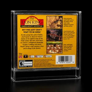 Case Acrílica Premium para Jogos de PlayStation 1 (Jewel Case)