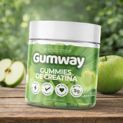 Creatina Monohidratada Gumway Maça Verde