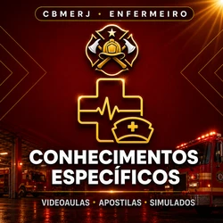 Curso Enfermeiro/PSS Bombeiros RJ | Videoaulas + Apostilas + Simulados