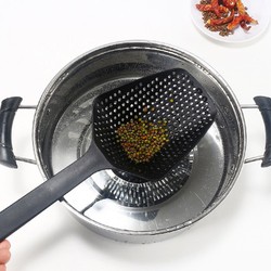 Grande filtro para a cozinha, colher do funil para o alimento fritado, vegetal, água, portable, ferramentas de cozimento home