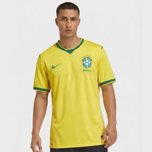 Camisa Brasil Home 2026 Torcedor Nike - Amarela Verificado