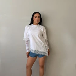 BLUSA ALINE ALGODÃO RENDA