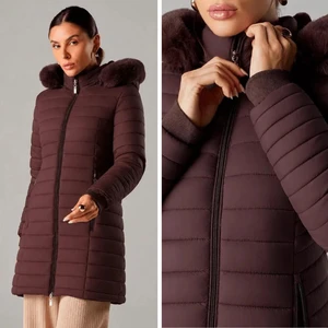 Casaco Feminimo Puffer Alongado Vynara