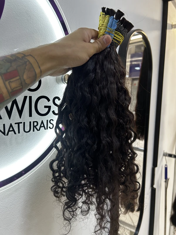 Cabelo Cacho Caipira Fios 55 cm
