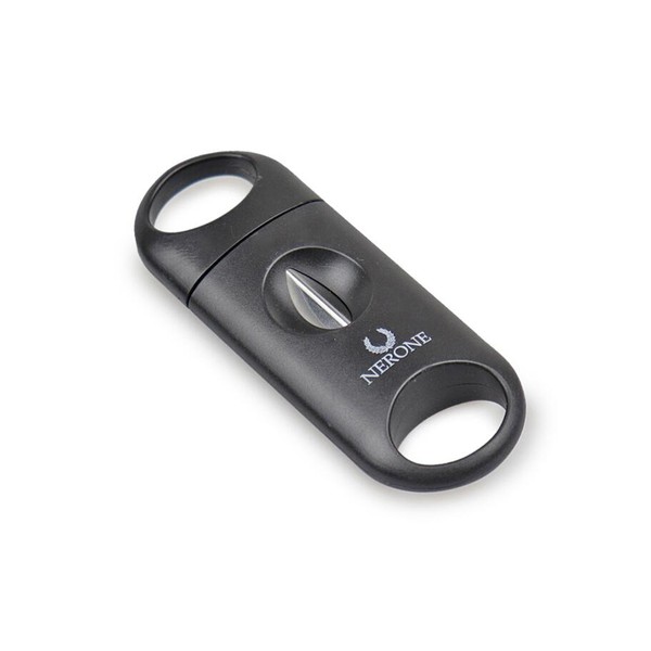 Cortador de Charutos Nerone V-Cut Black