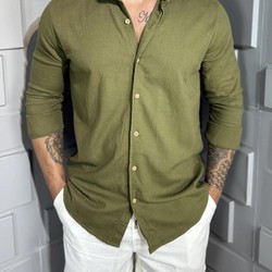 [COMPRE 2 E LEVE 4] Camisas Linho e Elastano – Estilo Refinado em Dose Dupla