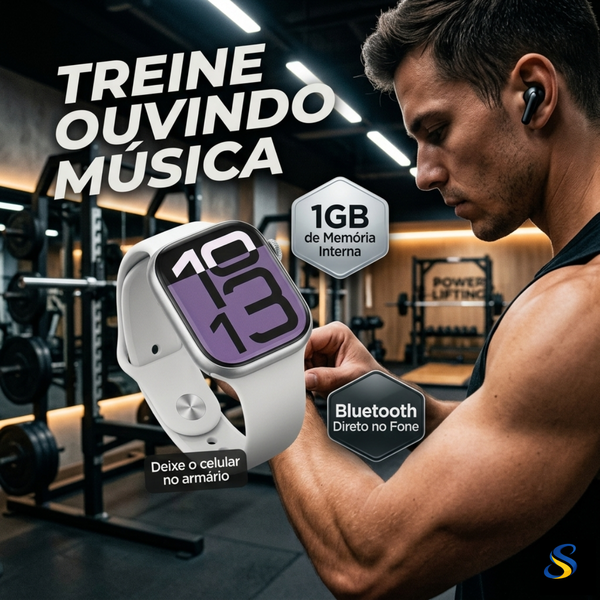 Smartwatch Microwear S10 Pro Chat GPT 1GB IP68