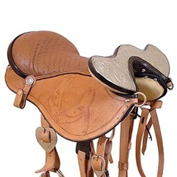 Arreio Cutuco Chapeado AC180 14 Polegadas (Natural)