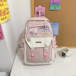 Mochila escolar para viagem mochila de estudante de grande capacidade