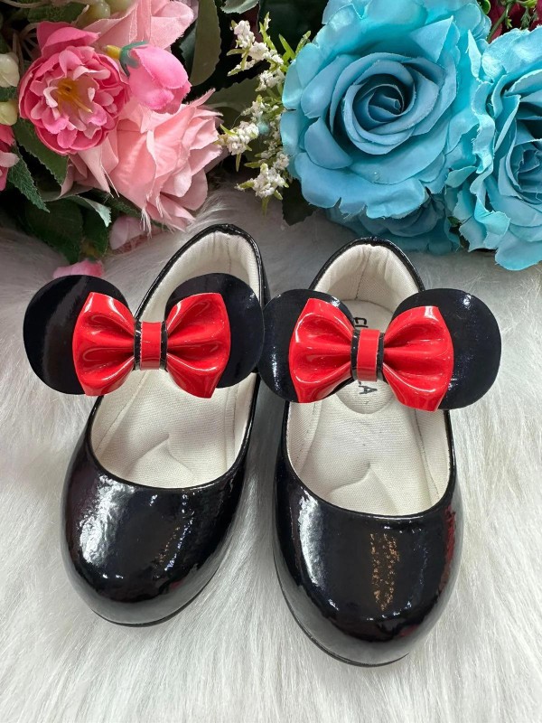 Sapatilha Flor Di Mila - Minnie Preto