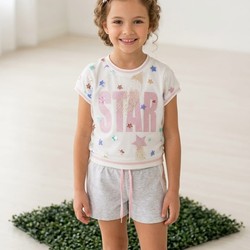 CONJUNTO VERAO FASHION PETIT CHERIE INFANTIL 17274