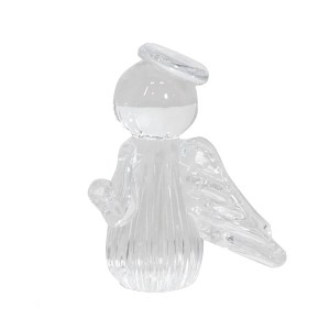 Mini Anjo Uriel Cristal Murano M Transparente
