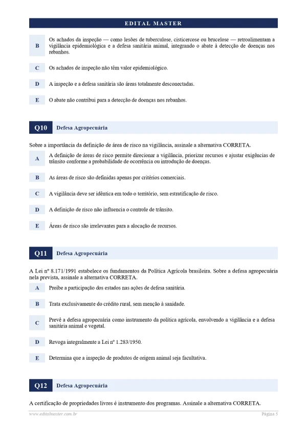 Médico Veterinário/Piauí - 300 Questões Comentadas + Simulado 