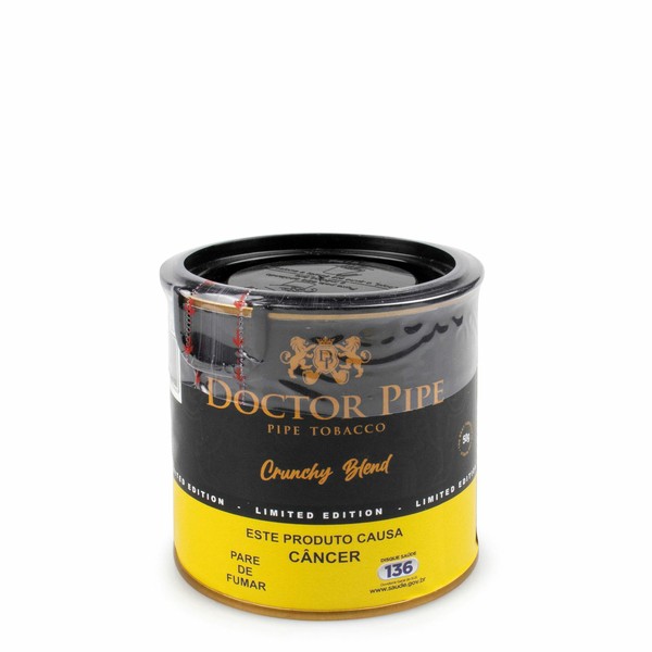 Fumo para Cachimbo Doctor Pipe Crunchy Blend - Lt (50g)